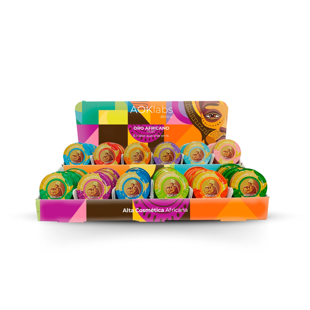 Implantación Oro Africano Colors