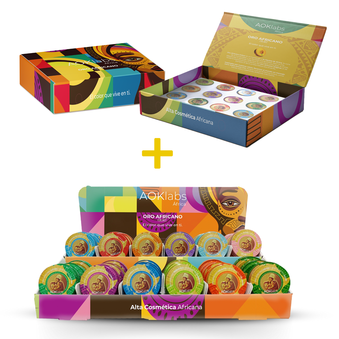 Implantación Oro Africano Colors + Muestrario